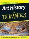 Click here to view title details for Art History For Dummies by Jesse Bryant Wilder, MA, MAT