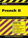 CliffsQuickReview French II