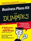 Business Plans Kit For Dummies