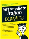 Intermediate Italian For Dummies® By Daniela Gobetti