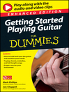 Getting Started Playing Guitar For Dummies, Enhanced Edition