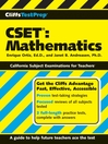 CliffsTestPrep CSET