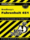 Click here to view title details for CliffsNotes on Bradbury's Fahrenheit 451 by Kristi Hiner