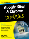 Google Sites & Chrome For Dummies®@