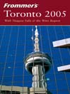 Frommer's Toronto 2005@