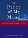 A Piece of My Mind@