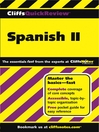 CliffsQuickReview Spanish II