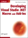 Developing Visual Studio .NET Macros and Add-Ins@