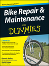 Bike Repair & Maintenance For Dummies®