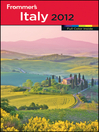 Frommer's Italy 2012 By Darwin Porter