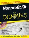 Nonprofit Kit For Dummies