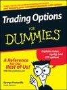 Click here to view title details for Trading Options For Dummies by George A. Fontanills