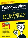 Windows Vista All-in-One Desk Reference For Dummies