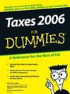 Taxes 2006 For Dummies By Eric Tyson