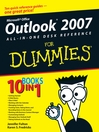 Outlook 2007 All-in-One Desk Reference For Dummies