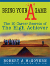 Bring Your "A" Game