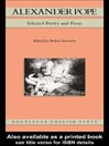 Alexander Pope