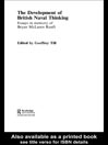 The Development of British Naval Thinking