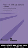 Policy for Open and Distance Learning
