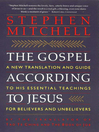 The Gospel According To Jesus By Stephen Mitchell