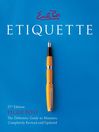 Emily Post's Etiquette
