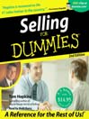 Selling for Dummies®@