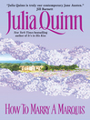 How to Marry a Marquis By Julia Quinn