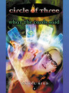 Circle of Three- Book 4: What the Cards Said