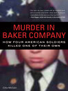 Click here to view title details for Murder in Baker Company by Cilla McCain