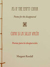 Click here to view title details for As If the Empty Chair/Como si la silla vacía by Margaret Randall