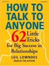 How to Talk to Anyone