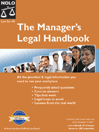 Manager's Legal Handbook, The