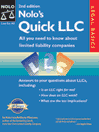 Nolo's Quick LLC By Anthony Mancuso