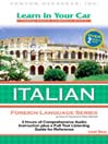 Learn in Your Car Italian Level Three