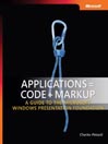 Click here to view title details for Applications = Code + Markup by Charles Petzold