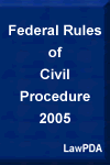 Federal Rules of Civil Procedure 2005