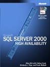 Click here to view title details for Microsoft® SQL Server™ 2000 High Availability by 