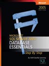 Click here to view title details for Microsoft SQL Server 2005 Database Essentials Step by Step  by 
