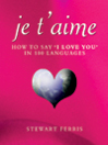 Je t'aime
