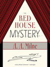 The Red House Mystery