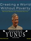 Creating a World Without Poverty