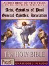 Acts, Epistles of Paul, General Epistles, The Revelation