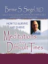 Meditations for Difficult Times