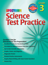Spectrum Science Test Practice, Grade 3