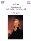 HAYDN: String Quartets Op. 1, Nos. 5-6 and Op. 2, Nos. 1