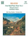 BRAHMS: Four-Hand Piano Music, Vol. 2