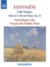SAINT-SAENS: Cello Sonatas Nos. 1 and 2 / Cello Suite SAINT-SAENS: Cello Sonatas Nos. 1 and 2 / Cello Suite