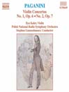 PAGANINI: Violin Concertos Nos 1 and 2