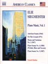 SIEGMEISTER: Piano Music, Vol  1