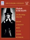 SCHUMANN, Elisabeth: Mozart and Viennese Operetta Aria Recordings (1926-1938)@